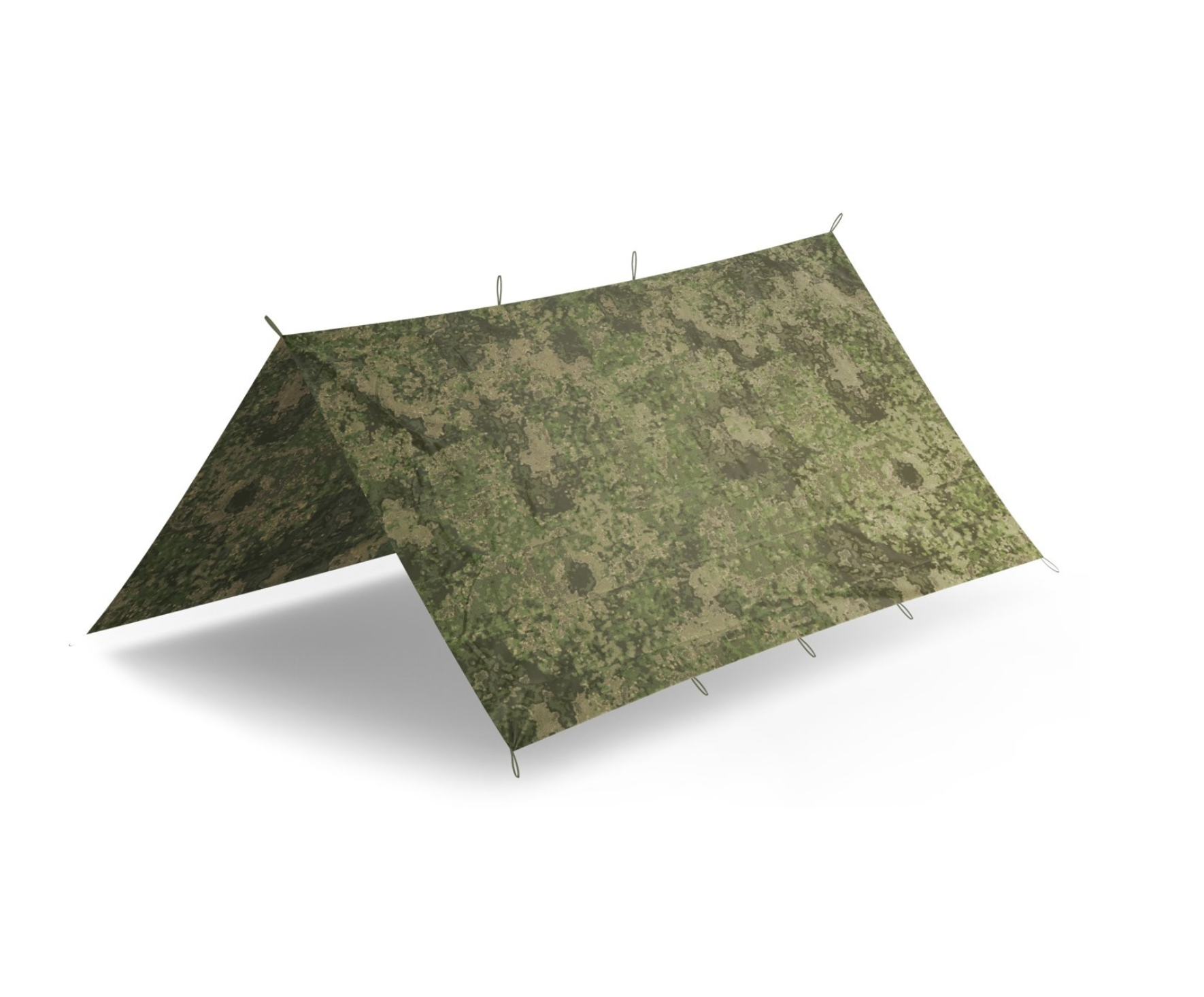 Bushmen Thermo Tarp 3×3 Olive — Howl Bushcraft Courses and